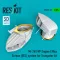 ResKit Mi-24 (V,VP) Engine Efflux Screen (EES) system for Trumpeter kit (3D Printed)