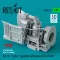 ResKit AH-1G Cobra gearbox with doors for ICM kit (3D Printed)