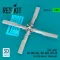 ResKit Tail rotor for SH-60B, SH-60F, HH-60H, MH-60R, MH-60S for Kitty Hawk/Zimimodel (3D Printed)