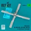 ResKit Tail rotor for SH-60B, SH-60F, HH-60H, MH-60R, MH-60S for Kitty Hawk/Zimimodel (3D Printed)