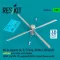 ResKit AH-64 Apache (A, D, E Early, AH Mk.I, DI Saraf) unfolded main rotor, early blades, MUMT, AN/APG-78 Longbow/ADSS for Takom/Snowman kit (3D Printed)