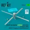 ResKit AH-64E late Apache unfolded main rotor, late blades, MUMT, AN/APG-78 Longbow for Takom/Snowman kit (3D Printed)