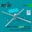 ResKit AH-64E late Apache unfolded main rotor, late blades, MUMT, AN/APG-78 Longbow for Takom/Snowman kit (3D Printed)