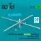 ResKit AH-64E late Apache unfolded main rotor, late blades, MUMT, MUMT-X for Takom/Snowman kit (3D Printed)