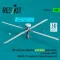 ResKit AH-64D late Apache unfolded main rotor, late blades, MUMT, AN/APG-78 Longbow for Takom/Snowman kit (3D Printed)
