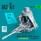 ResKit AH-64 Apache M230 chain gun (in fly position) for Trumpeter kit (3D Printed)