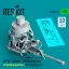 ResKit AH-64 Apache M230 chain gun (in parking position) for Trumpeter kit (3D Printed)