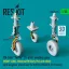 ResKit CH-54A Tarhe(S-64E) landing gear (HEAVY LOAD, Universal Military Pod and other) with weighted wheels set for ICM kit (Metal & 3D Printed)