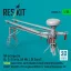 ResKit AH-64 Apache (A, D, E Early, AH Mk.I, DI Saraf) folded main rotor, early blades & fold restraint systems, MUMT, AN/APG-78 Longbow/ADSS for Takom/Snowman kit (3D Printed)