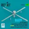 ResKit AH-64 Apache (A,D,E Early, AH Mk.I,DI Saraf) unfolded main rotor, early blades, MUMT, AN/APG-78 Longbow/ADSS for Meng kit (3D Printed)(1/35)
