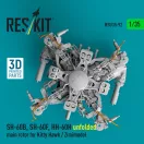 ResKit SH-60B, SH-60F, HH-60H unfolded main rotor for Kitty Hawk / Zimimodel (3D Printed)