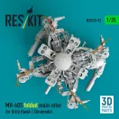 ResKit MH-60S folded main rotor for Kitty Hawk / Zimimodel (3D Printed)