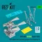 ResKit MH-60S folded main rotor with blade fold restraint systems (3D Printed) for Academy