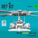 ResKit MH-60S unfolded main rotor (3D Printed) for Academy