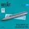 ResKit Mirage 2000 RPL 522 external fuel tank 1300lt (3D Printed)