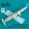 ResKit Centerline 650 gal fuel tank with pylons for F-105 Thunderchief (1 pcs) (3D Printed)