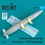 ResKit Centerline 650 gal fuel tank with pylons for F-105 Thunderchief (1 pcs) (3D Printed)