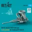ResKit AH-64 Apache M230 chain gun (in fly position) for Academy / AFV Club kit (3D Printed)