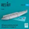 ResKit 300 Gallon centerline fuel tank with pylon for F-16 (A/B/C/D/E/F/I) (type 1) (1 pcs) (3D Printed)