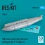 ResKit 300 Gallon centerline fuel tank with pylon for F-16 (A/B/C/D/E/F/I) (type 1) (1 pcs) (3D Printed)