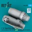 ResKit F?15 Eagle/Strike Eagle (A, B, C, D, E early, J) F100-PW-220 closed exhaust nozzles for Revell kit (3D Printed)