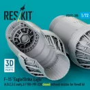 ResKit F?15 Eagle/Strike Eagle (A, B, C, D, E early, J) F100-PW-220 closed exhaust nozzles for Revell kit (3D Printed)