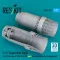 ResKit F?15 Eagle/Strike Eagle (A, B, C, D, E early, J) F100-PW-220 open exhaust nozzles for Hasegawa kit (3D Printed)
