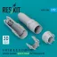 ResKit F-111 (A, B, C, D, E) (EF-111) exhaust nozzles (open & closed) for Hasegawa kit (3D Printed)