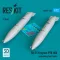 ResKit Su-25 Frogfoot PTB-800 underwing fuel tanks (2 pcs) (3D Printed)