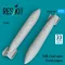 ResKit 1200 L fuel tanks French Jaguar (2 pcs) (3D Printed)