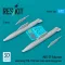 ResKit MiG-29 Fulcrum underwing PTB-1150 fuel tanks with wing pylons (2 pcs) (3D Printed)