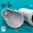 ResKit F-14D Tomcat open exhaust nozzles for GWH kit (3D Printed)