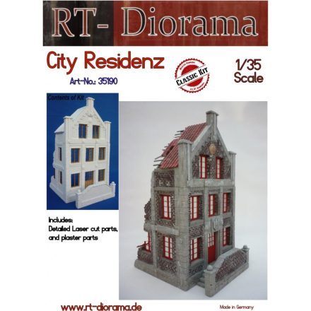 RT-Diorama City Residenz makett