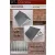 RT-Diorama Trapezoidal sheet (black) makett