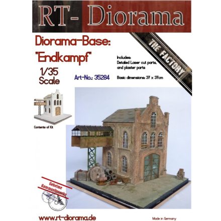RT-Diorama Diorama-Base: "Endkampf" makett