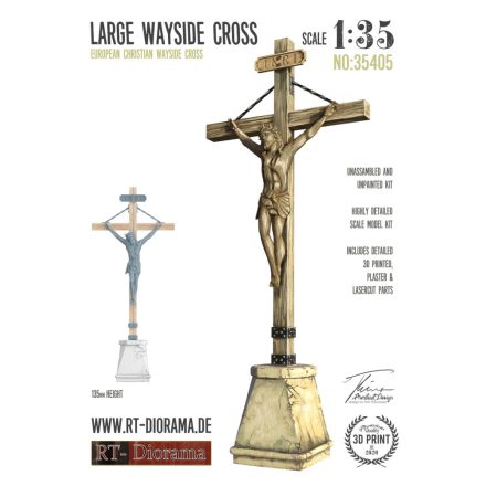 RT-Diorama Large Wayside Cross makett
