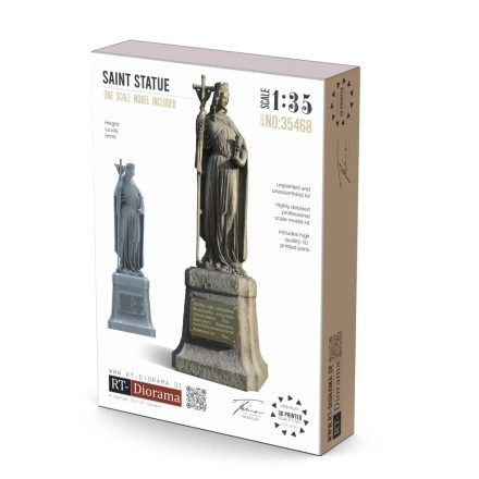 RT-Diorama Saint Statue makett