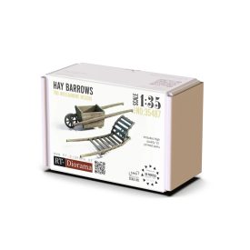 RT-Diorama Hay Barrows makett