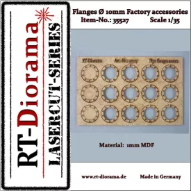 RT-Diorama Flanges Set (10mm) 1/35