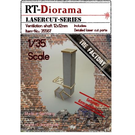 RT-Diorama Ventilation shaft 12x12mm