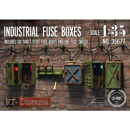 RT-Diorama Industrial Fuse Boxes