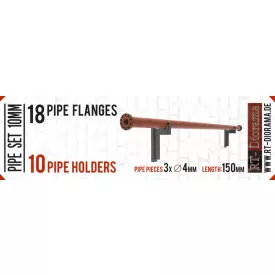 RT-Diorama Pipe Set 4mm makett