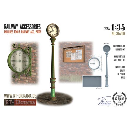 RT-Diorama Railway Accessories makett