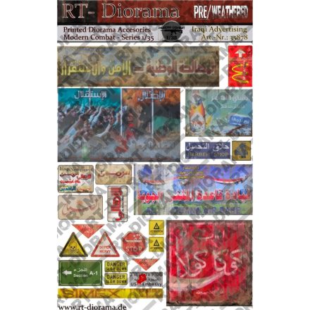 RT-Diorama Printed Accessories: Iraqi Advertising