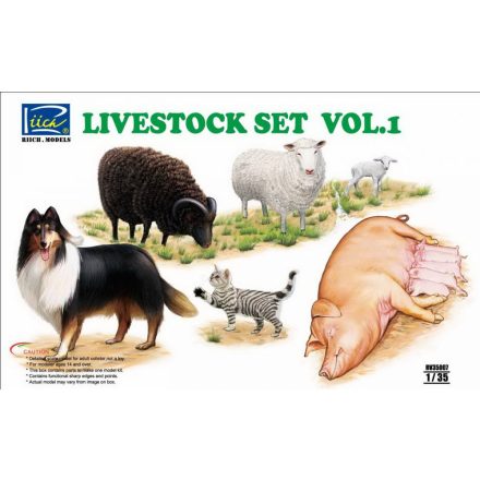 Riich Models Livestock Set Vol.1