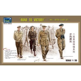 Riich Models WWII British Leader set (ROAD TO VICTORY)