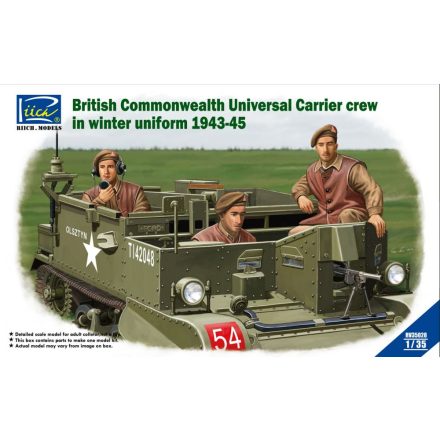 Riich Models British Commonwealth Universal Carrier Mk.II crew