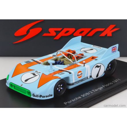 SPARK-MODEL - PORSCHE - 908/3 SPIDER N 7 TARGA FLORIO 1971 J.SIFFERT - B.REDMAN