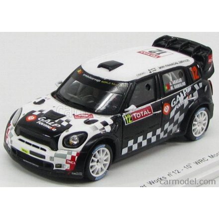 SPARK MODEL MINI JOHN COOPER WORKS WRC N 12 10th RALLY MONTECARLO 2012 A.ARAUJO - M.RAMALHO