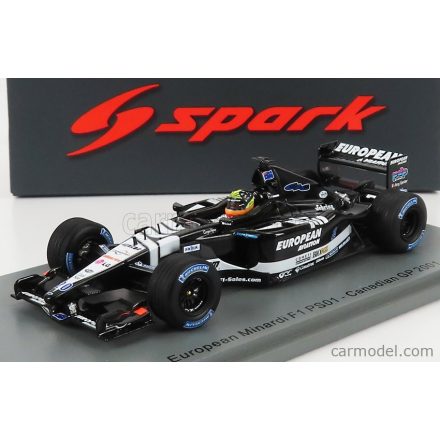 SPARK-MODEL MINARDI F1 PS01 TEAM EUROPEAN N 20 SEASON 2001 TARSO MARQUES